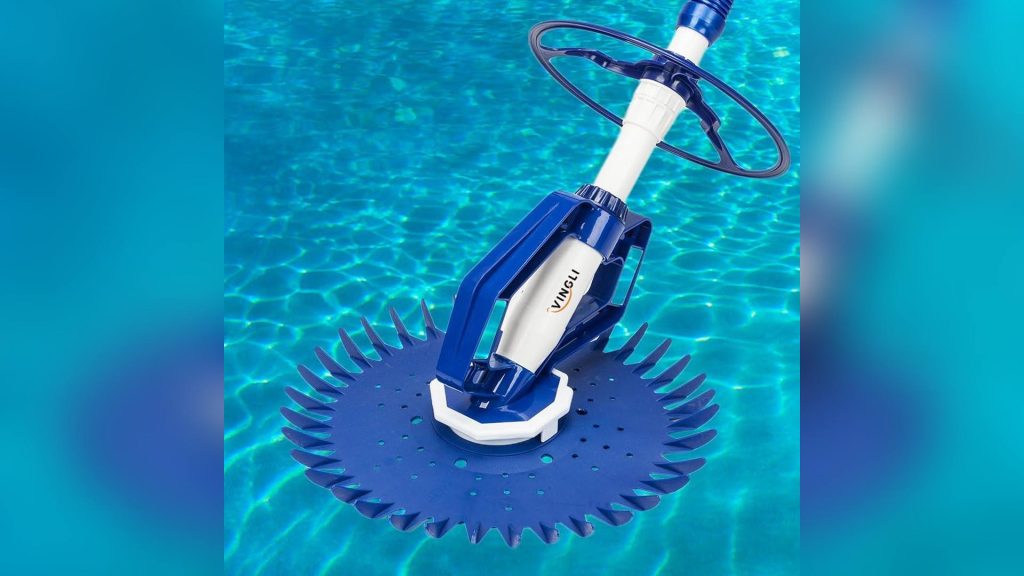 VINGLI Suction Pool Cleaner 277 Navy Blue White